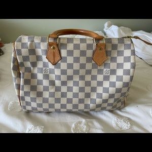 Louis Vuitton Speedy 30 Damier Azur